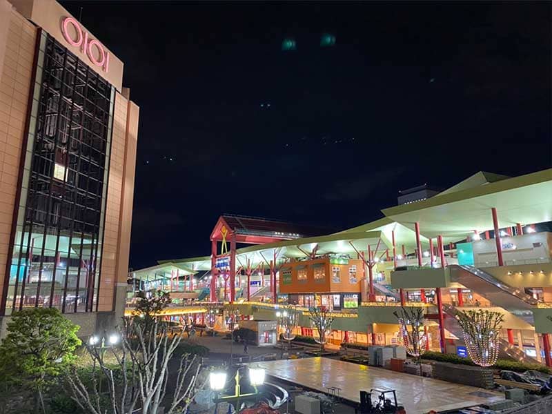 湘南１　海老名ビナウォーク夜